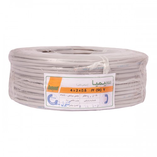 سیم مخابراتی 4 در 2 0.6 سیمیا